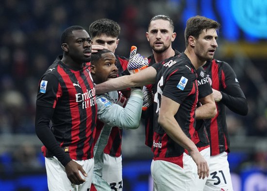 米兰德比战绩：米兰已连续6场不败，本场为229场德比中第75场胜利