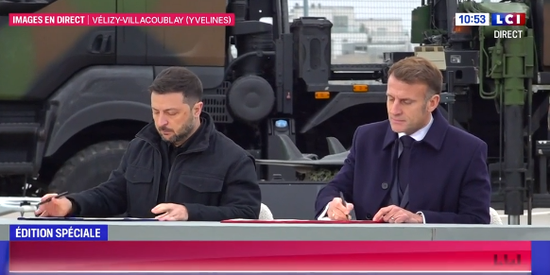 法媒：泽连斯基与马克龙签署军购意向书，乌方将采购100架“阵风”战机