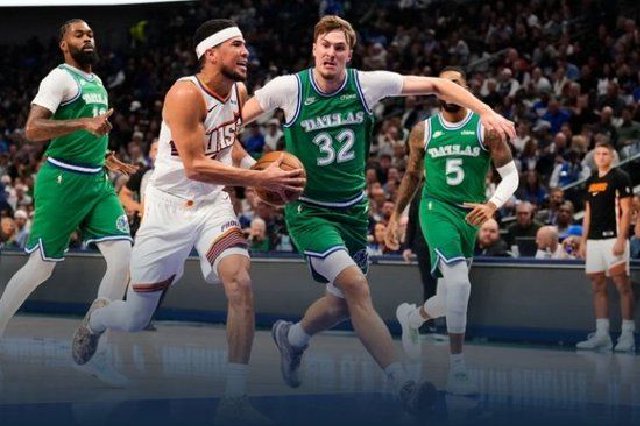 太阳力克独行侠迎4连胜 布克26+9 阿伦23分 弗拉格16+6+6