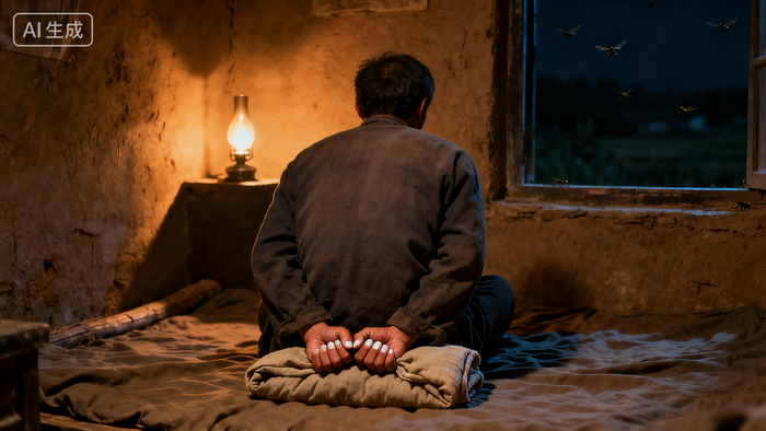 村妇半夜引野男人回家，丈夫缩炕梢隐忍，家早没了温度