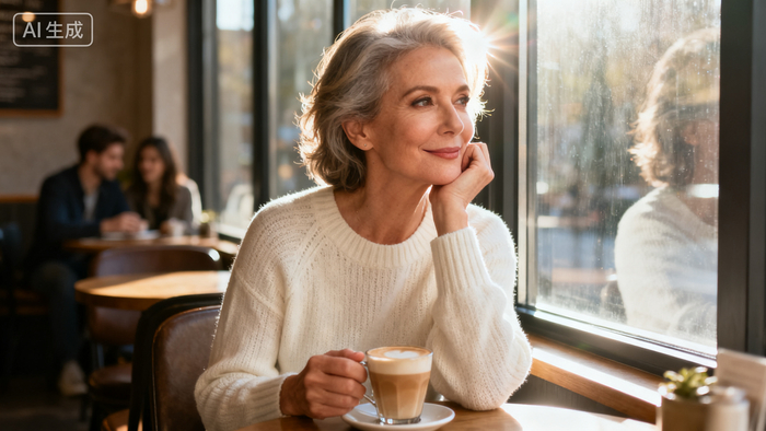 50 + 美女显嫩似 30 岁，只找男友不嫁，背后隐情太戳心