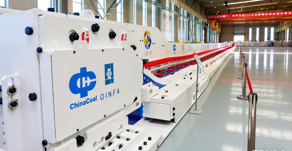 世界首套！中国中煤550米超长工作面刮板输送成套装备交付投产