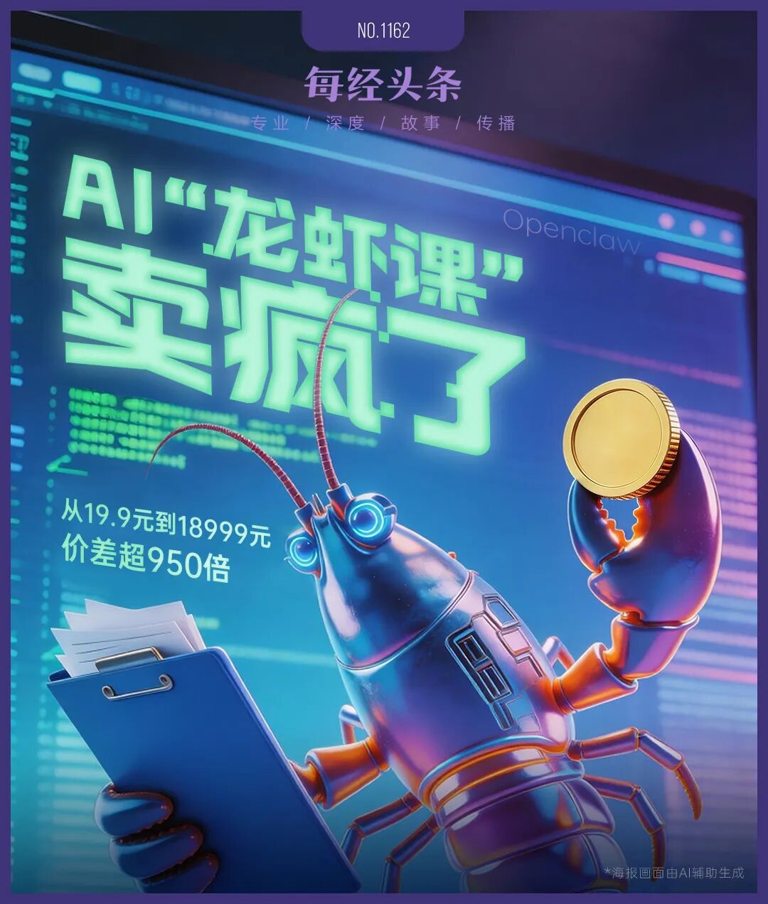 实探疯炒的AI“龙虾课”：宝妈抢着学，最高卖到18999元